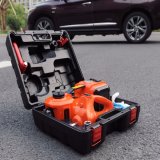 Portable 12V Mini Emergency Tool Car Lift Jack with Impact Wrench 480n. M