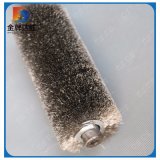 Steel Wire Outside Spiral Wound Coil Brushes with Shaft
