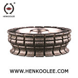 Double Rows Cup Concave Diamond Grinding Wheel