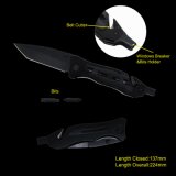 Survival Knife with Bits, Belt Cutter & Windows Breaker (#3575)