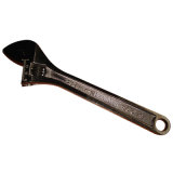 Black Nickel Alloy Adjustable Wrench (161700)