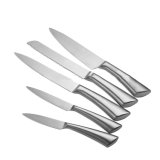 High Quality Professional Classic 5PCS Kitchen Knife with Acrylic Block
