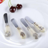 Cheap Best Quality Stainless Steel Cheese Knife with Polyresin Handle
