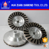 Huazuan 100mm Turbo Grinding Cup Wheel for Granite