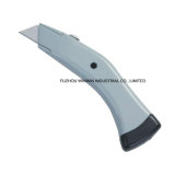 Aluminum Alloy Utility Knife with Blade Retractable (WW-UK1565)
