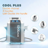 4 Heads Cool Sculpting Shape Cryolipolysis Shaping Machine Whith Double Chin Handle