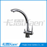 New Style Chrome Plated 3 Ways RO Kitchen Faucet