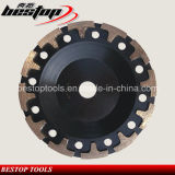 5 Inch Concrete Grinding T-Segmented Cup Wheel for Abrasive Tools