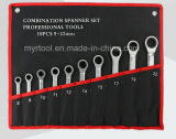 10PCS Professional Stable Gear Wrench Set in Rolling Bag (FY1810R)