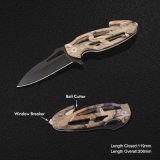 Survival Knife with Window Breaker & Belt Cutter (#3843)