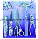 Color Printed Floral Multi Function Hand Lady Garden Tool Set