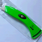 Retractable Utility Knife with Zinc Alloy Body