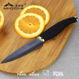 Quality Zirconia Ceramic Fruit Knife with Black Blade