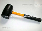Rubber Hammer with Fiberglass Handle (EV-R503)