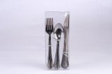 Plastic Sliver Cutlery Spoon Fork Knife
