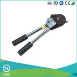 Silver Black Insulated Hand Cable Cutter for Steel Wire