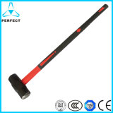 High Carbon Steel Sledge Hammer with Long Fiberglass Handle