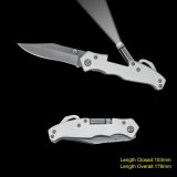 Folding Knife with LED (#3646)