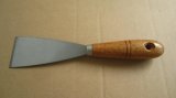 Putty Knife with Wooden Handle