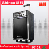 Shinco 10''new Style Fashionable Bluetooth Trolley Speaker with LED Light