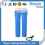 Double 20'' Blue Slim Pipe Filteration Water Filter Water Purifier