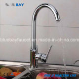 Hot Kitchen Hot&Cold Mixer Faucet Tap Sink Brass Chrome Single Handle Hole Home