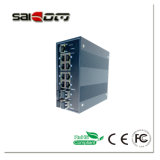 1000Mbps Intelligent/Smart 4GX/8GE Industrial Management Optical Network Switch