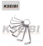 Kseibi 8 PC Short Length Hex Key Wrench Set