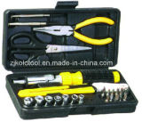25PC China Factory Price Hand Tool Box with Socket Set