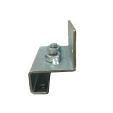 Galvanized Stamping Parts of Opening Fixing Bracket for Elevator Supporting Usage