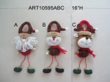 Christmas Home Decoration Santa Snowman Reindeer Doorknob