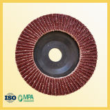 100mm Aluminum Oxide Flap Wheel with Plastic Backing