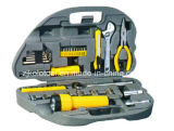 42PC Household Repair Tool Box with Flashlight