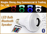 Wireless Remote Control Powered LED Bulb Light Bluetooth Speaker