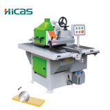 Straight Line Vertical Rip Saw with Protection-Back Retaining Device