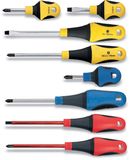 Cr-V Blade High Quality Screwdriver of Soft Handle