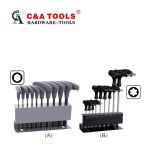 T-Handle Hex/Torx Key Wrench Set