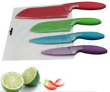 4PCS Colorful Plastic Handle Kitchen Knife Set (SE-3547)