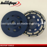 New Style and Design Double Row Cup Wheels for Grinding