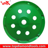 Diameter 180mm Single Row PCD Grinding Cup Wheel with 3 Tct