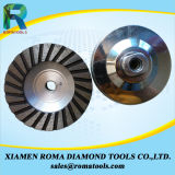 Romatools Diamond Cup Wheels of Aluminium Turbo for Granite