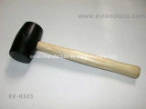 Wooden Handle Rubber Mallet, Rubber Hammer (EV-R501)
