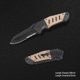 Folding Knife with G10 Handle (#3944)