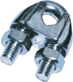 Stainless Steel Wire Rope Clips Series for Marine Hardware