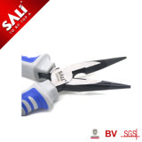 Fine Polished Cutting Edges Induction Handened Top Quality Long Nose Pliers