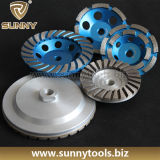 Top Quality Diamond Cup Wheel for Grinding Stone Concrete (S-DCW-1012)