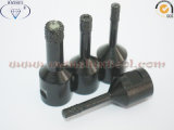 Vacuum Brazed M14 Dry Drill Bits with Wax