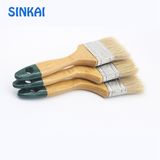 Flat Type 100% Pure White Bristle Paint Brush