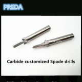 Solid Cabride Customized Spade Drill Tools Uncoated