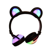 New Style LED Lights Bear Ears Headphones